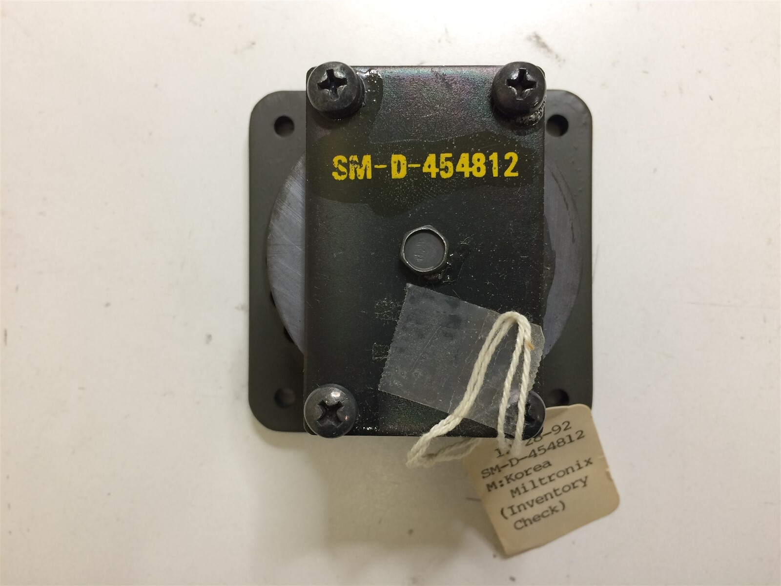 SMD-454812 MILTRONIX 3 INCH UNDERWATER SPEAKER 8 OHMS 2 WATTS 1 UNIT