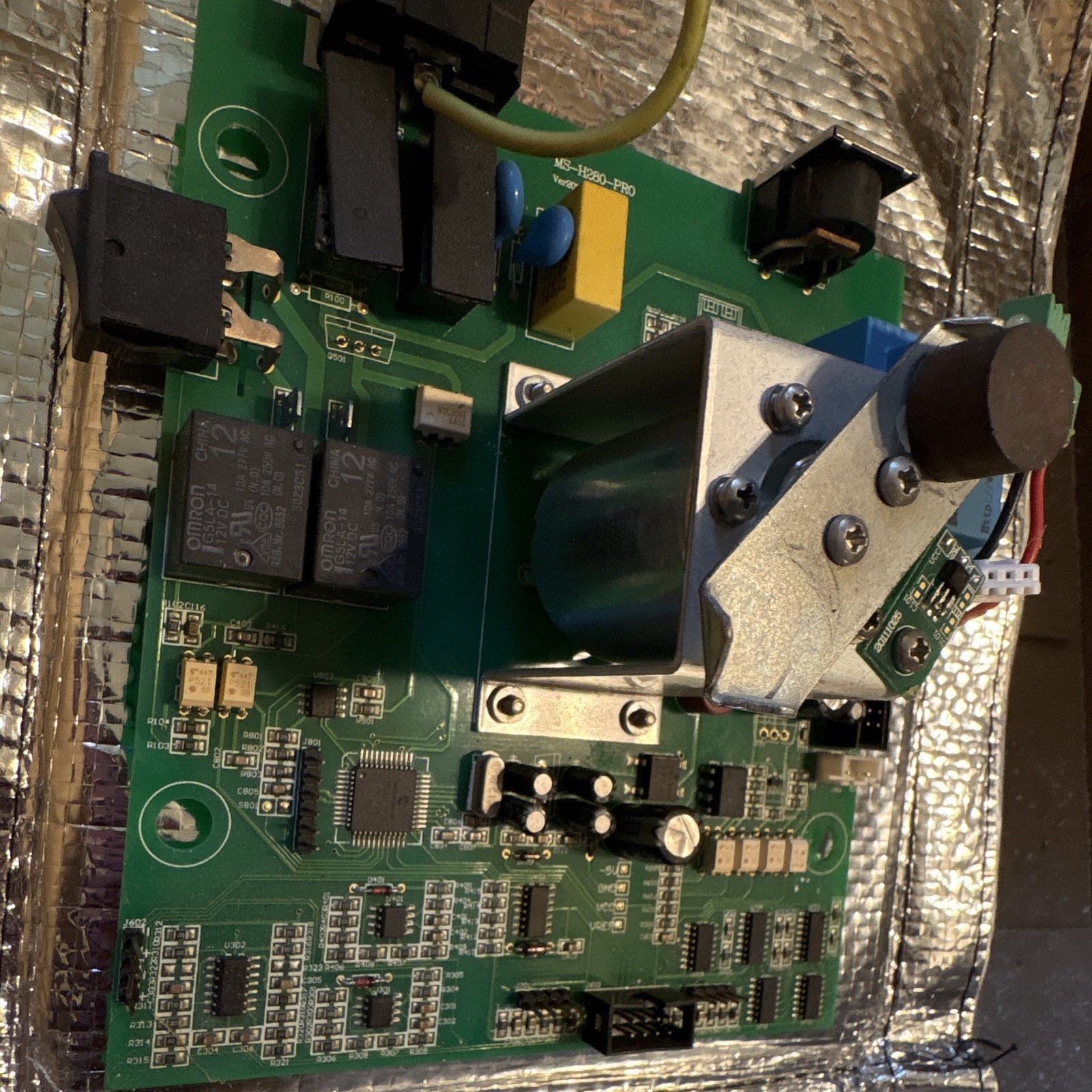 BingZi MS-H280-PRO110V Circuit Board PCB Assembly, MPN 1880001CA1