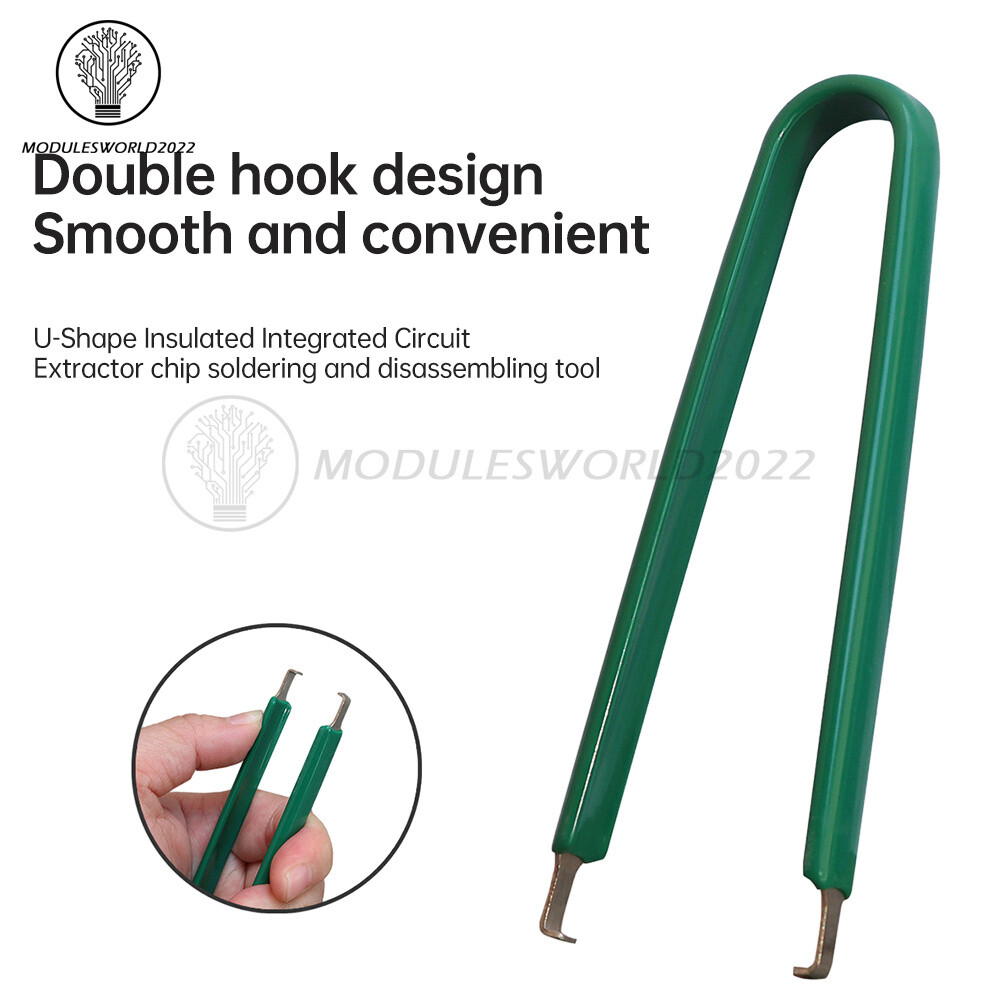 IC Chip Extractor Circuit ROM Mother Board Remover Puller Plier Tool PLCC U-Type