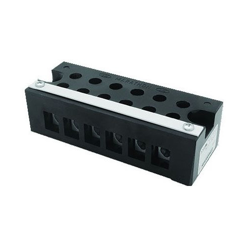 Marathon 1112, 18 to 6 AWG Copper, 12-Circuit, Deadfront Terminal Block, 1pc
