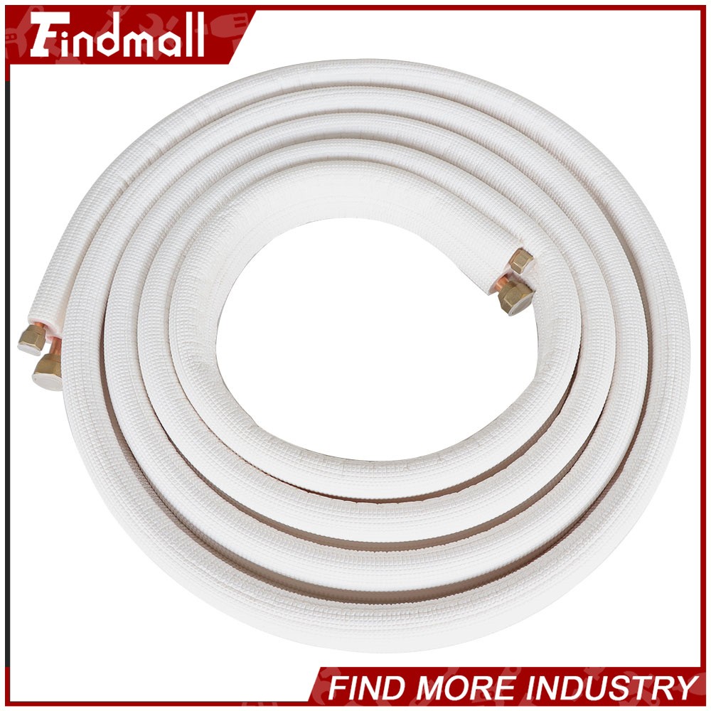 Findmall 1/4-3/8″ Dia. Three Length Options For Mini Split Heat Pump Systems Kit