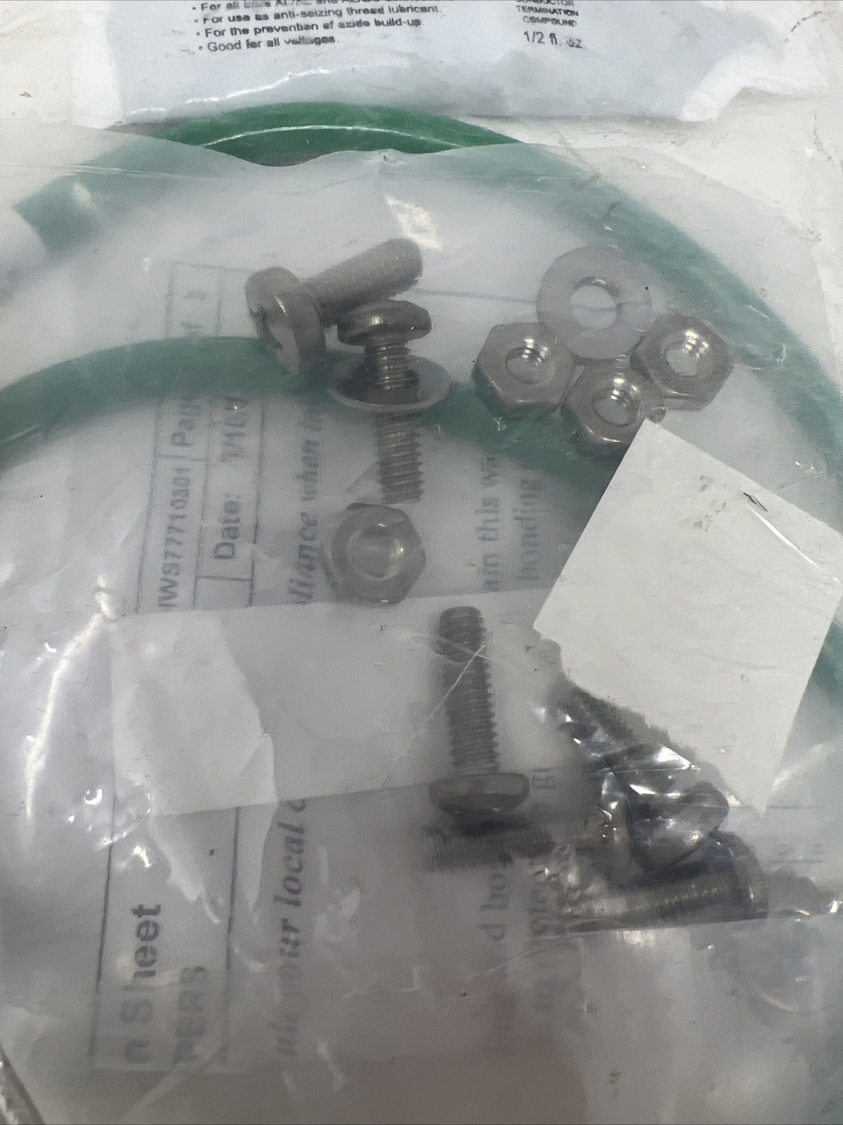 Hubbell HGRKTD30DN Complete Installation Ground Wire Kit