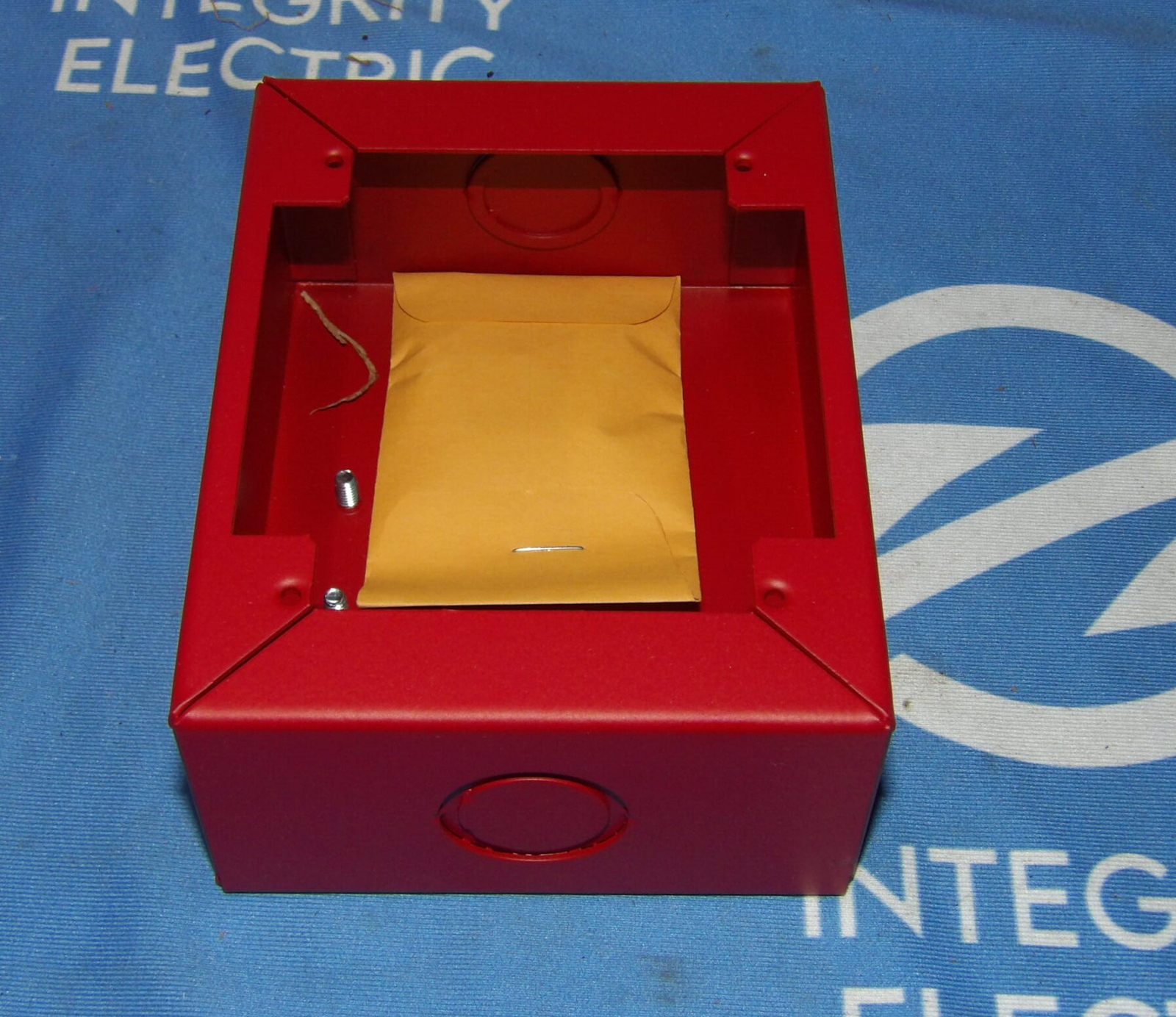 Lot of 3 NIB Simplex 690-317 2975-9178 CDT Red Fire Alarm Pull Station Box + …