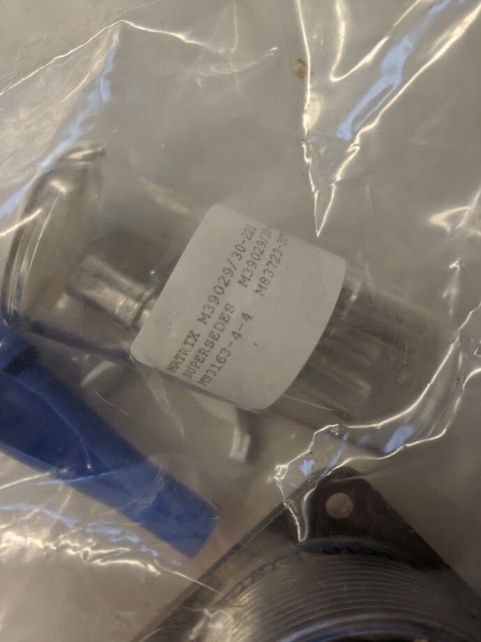 AMPHENOL MATRIX MS3452L32-17S BOX MOUNT RECEPTACLE MIL-DTL-5015 CONNECTOR KIT
