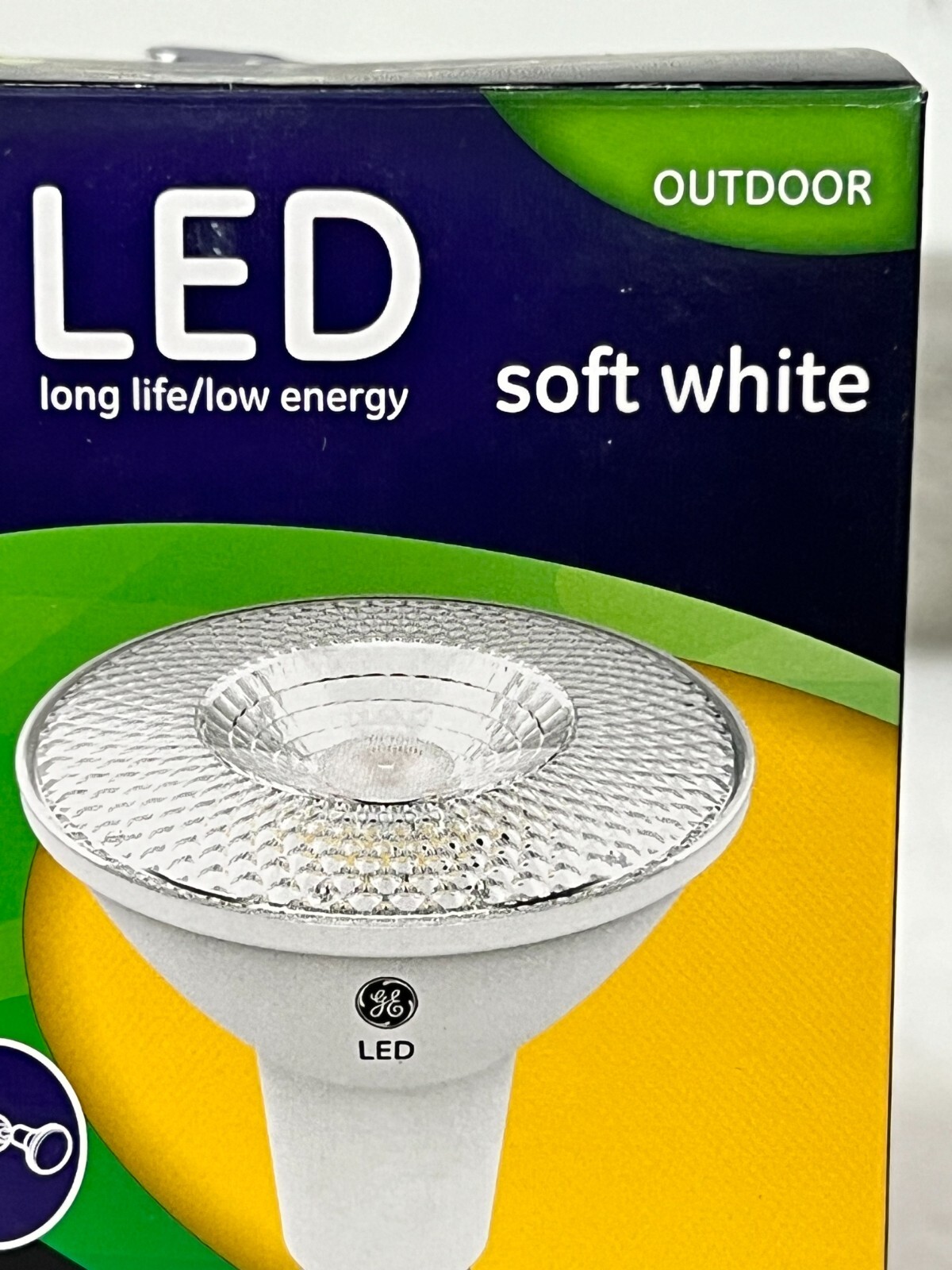 QTY 9 GE LED Flood Bulbs,Par30, Soft White, Long Neck, 1000 Lm, 12-Watt – 38446