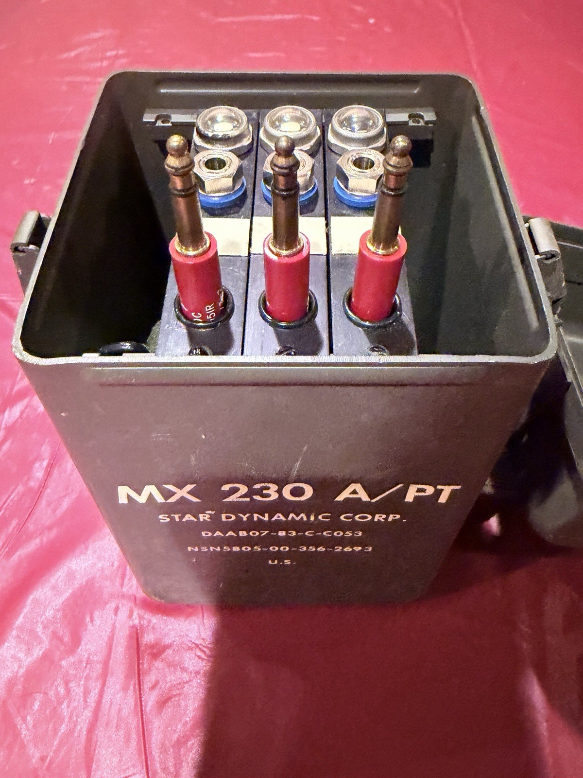 Star Dynamic Corp. MX230A/PT Field Telephone Switchboard Accessory Kit