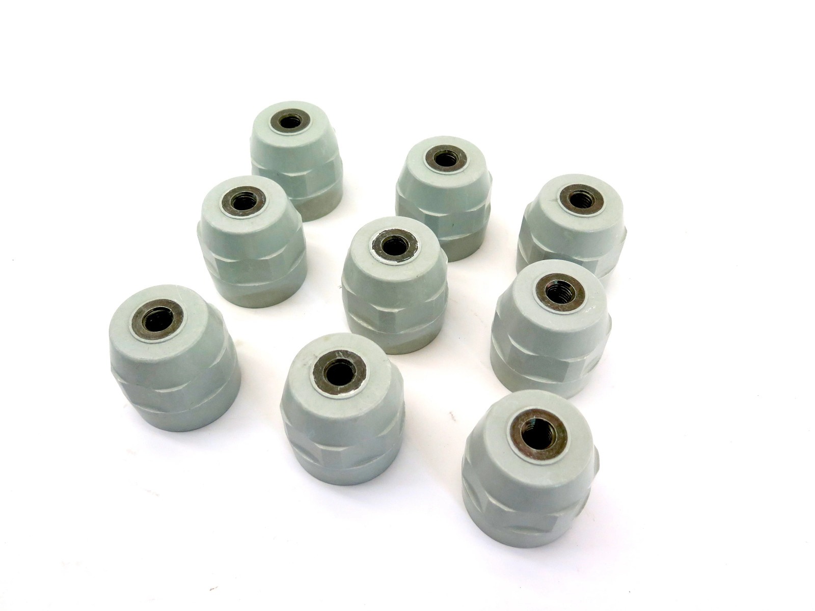 Mafelec Insulator H60 POLYGONAL insulators LOT OF 9