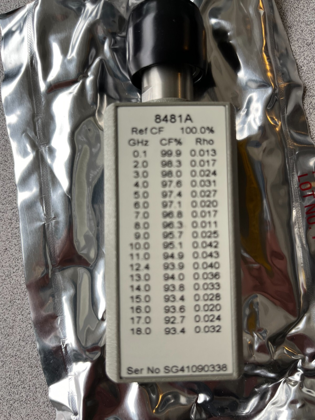 NEW Agilent 8481A Average Power Sensor +++++++++++++++++