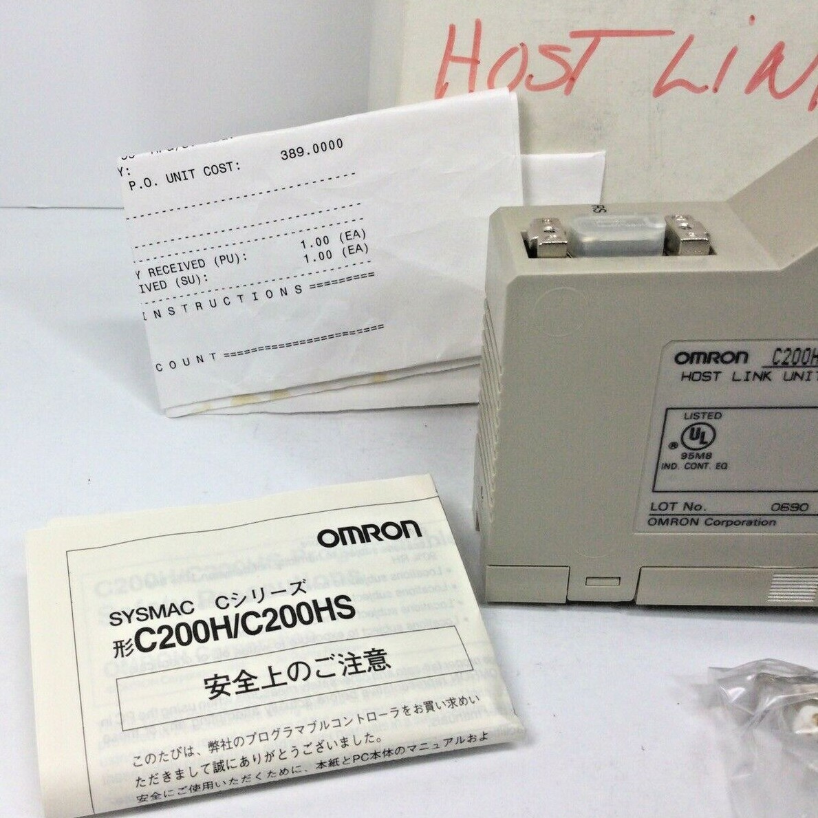 453685430750NEW Omron C200H-LK202-V1 Host Link Unit Fast Free Shipping!