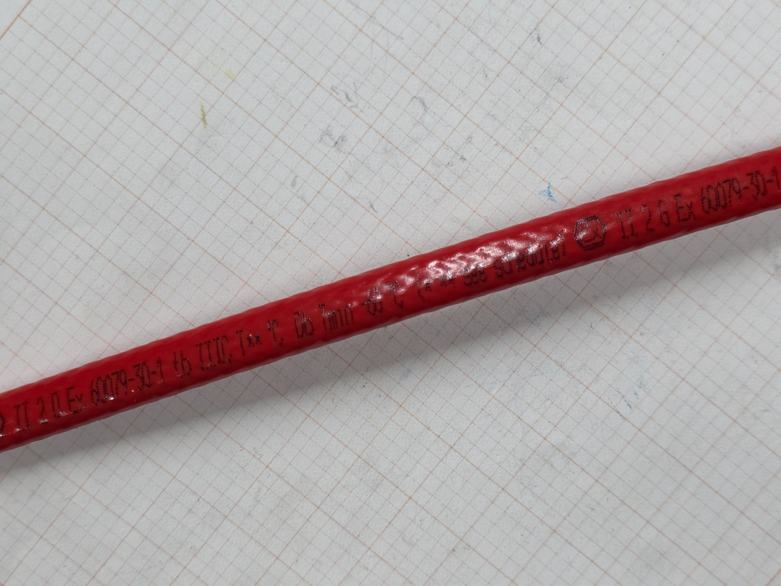 Raychem 20XTVR1-CT High Temp Self-Regulating Heat Cable 20W/Ft 100-130V /1ft
