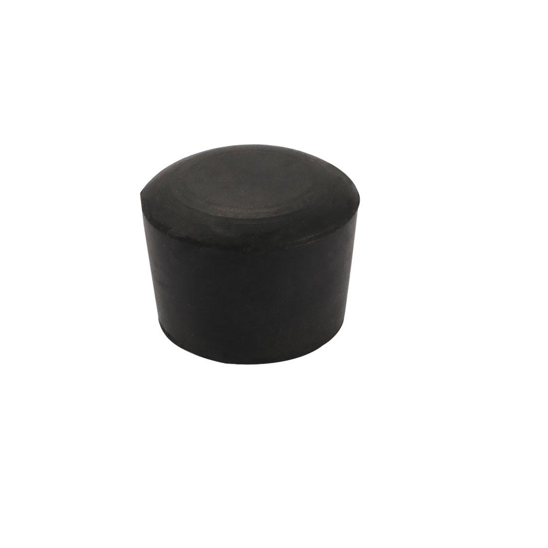 Furniture Desk Chair Accessory Round Rubber Leg Tip Cap 35mm Inner Dia Black
