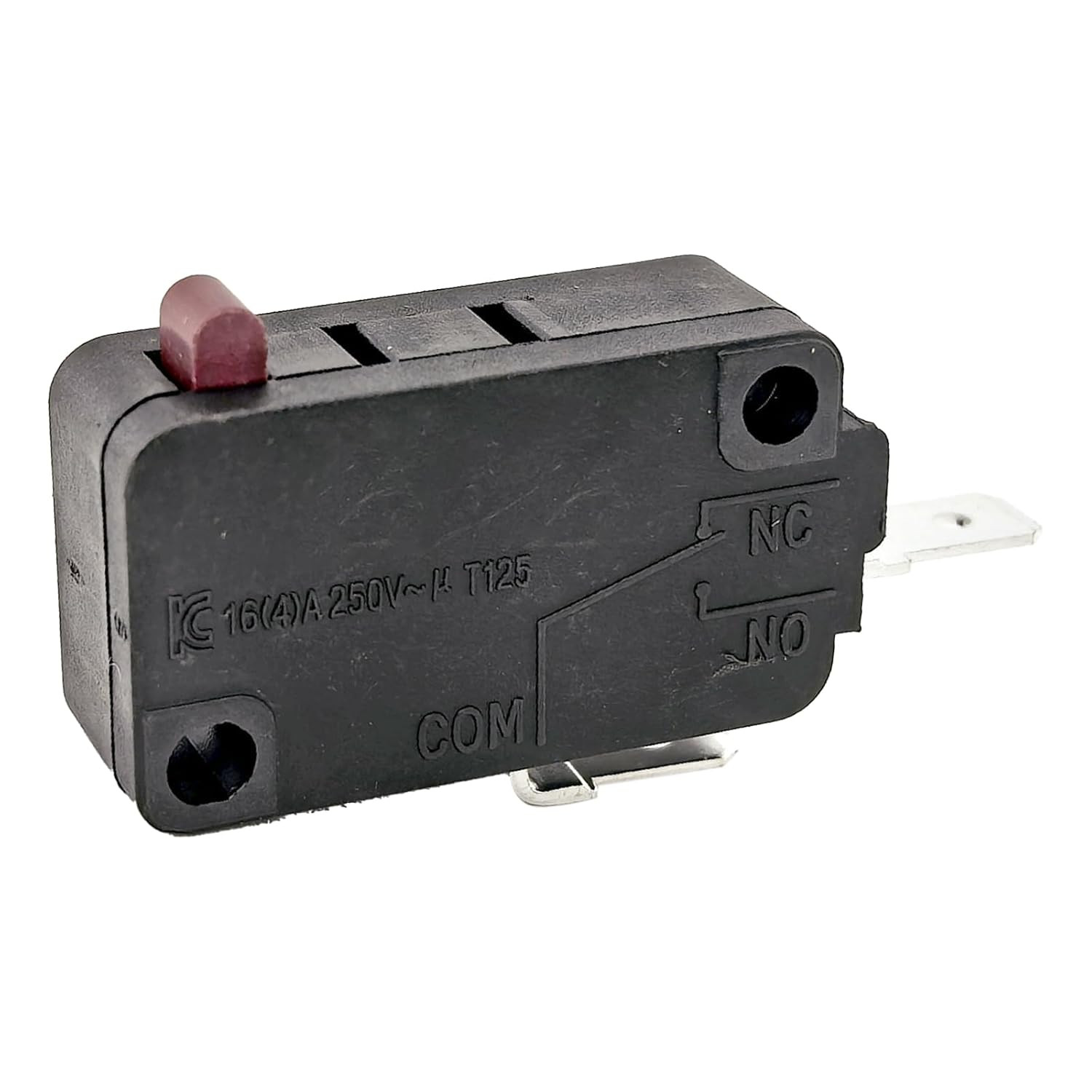 HK-14 Normally Open (NO) Micro Switch (3-Pack), 16A 125/250VAC 2-Pin Air Fryer D