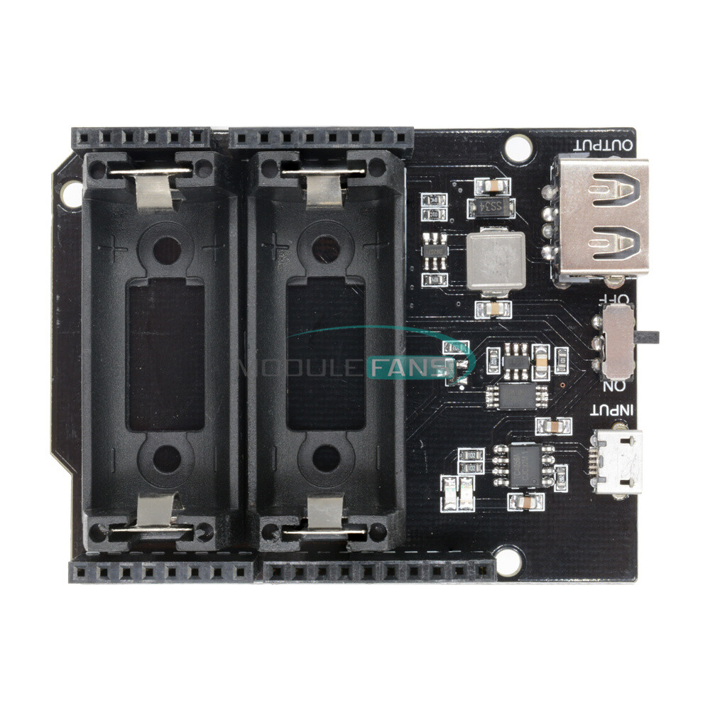 16340 Battery Shield ESP8266 ESP32 Power Bank Supply Module for Arduino UNO R3