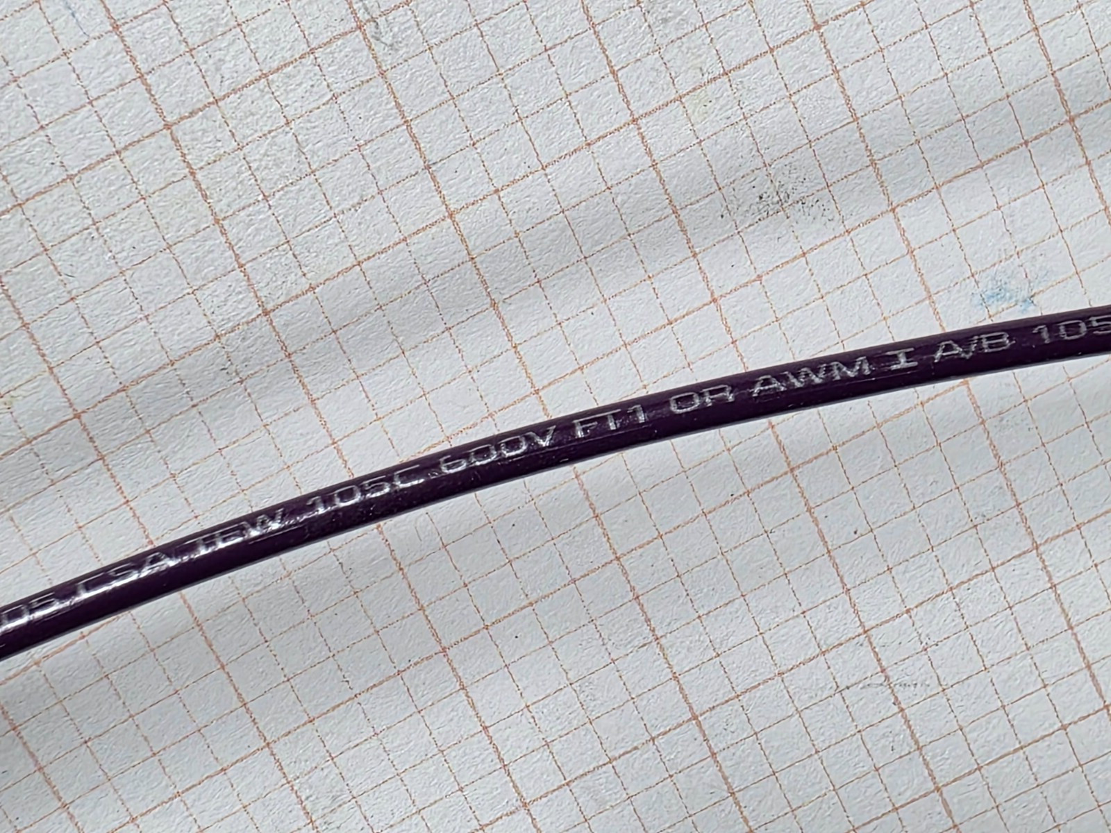 Southwire #18awg 16x30B UL-1015/1230/1032 MTW Hook-Up/Lead Wire Purple /100ft