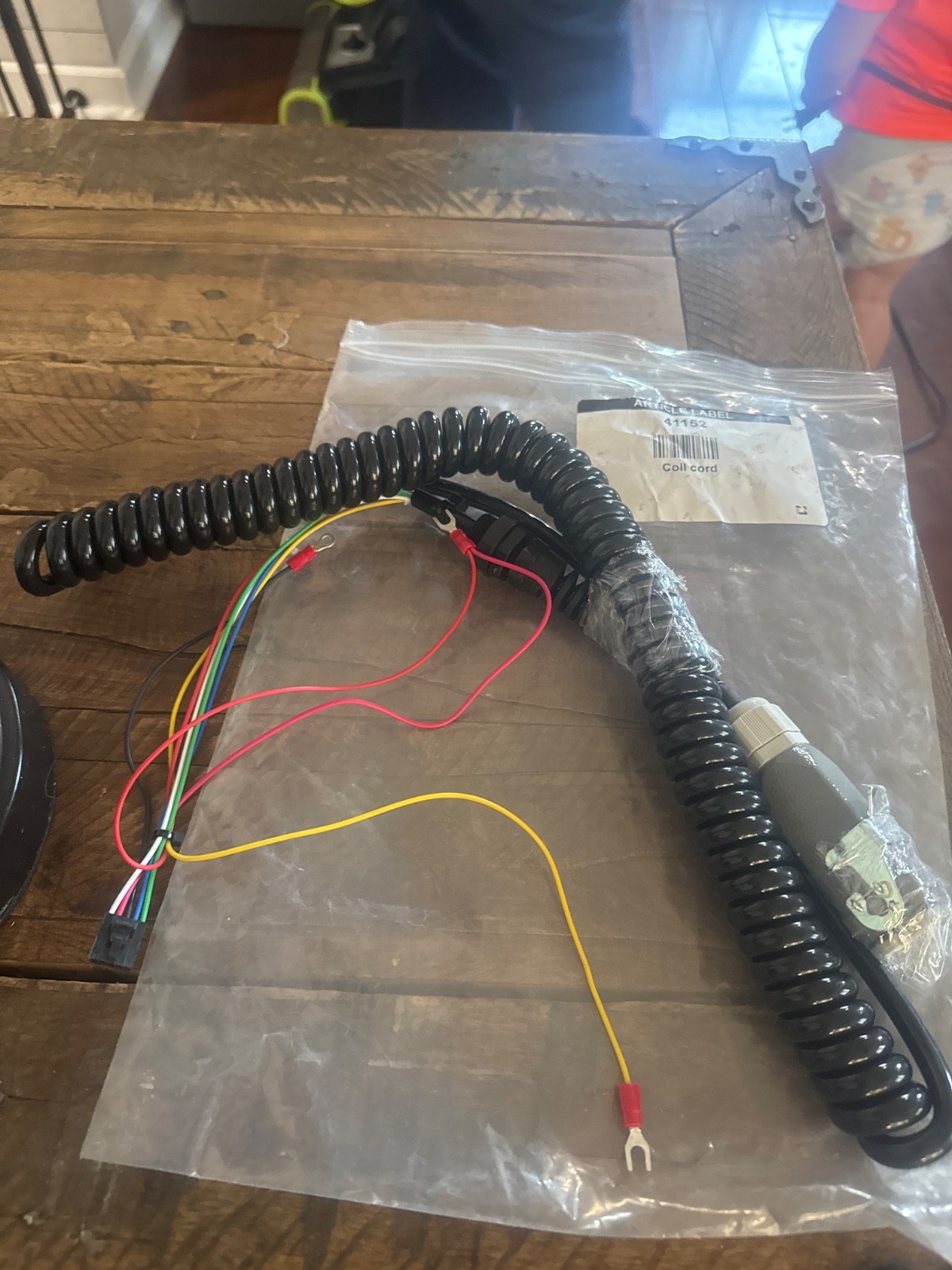 OEM Coil Cord Wiring Harness Cable Assembly P/N 41152 Industrial Equipment