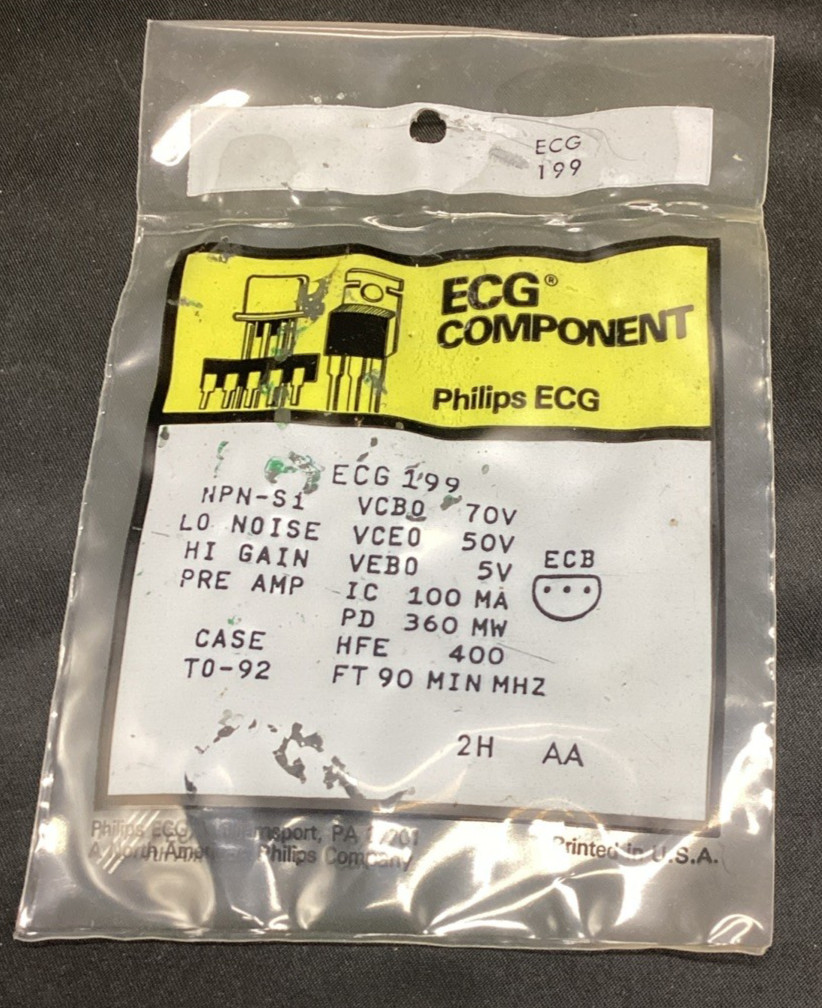 ECG 199, ECG Component Phillips, ships free