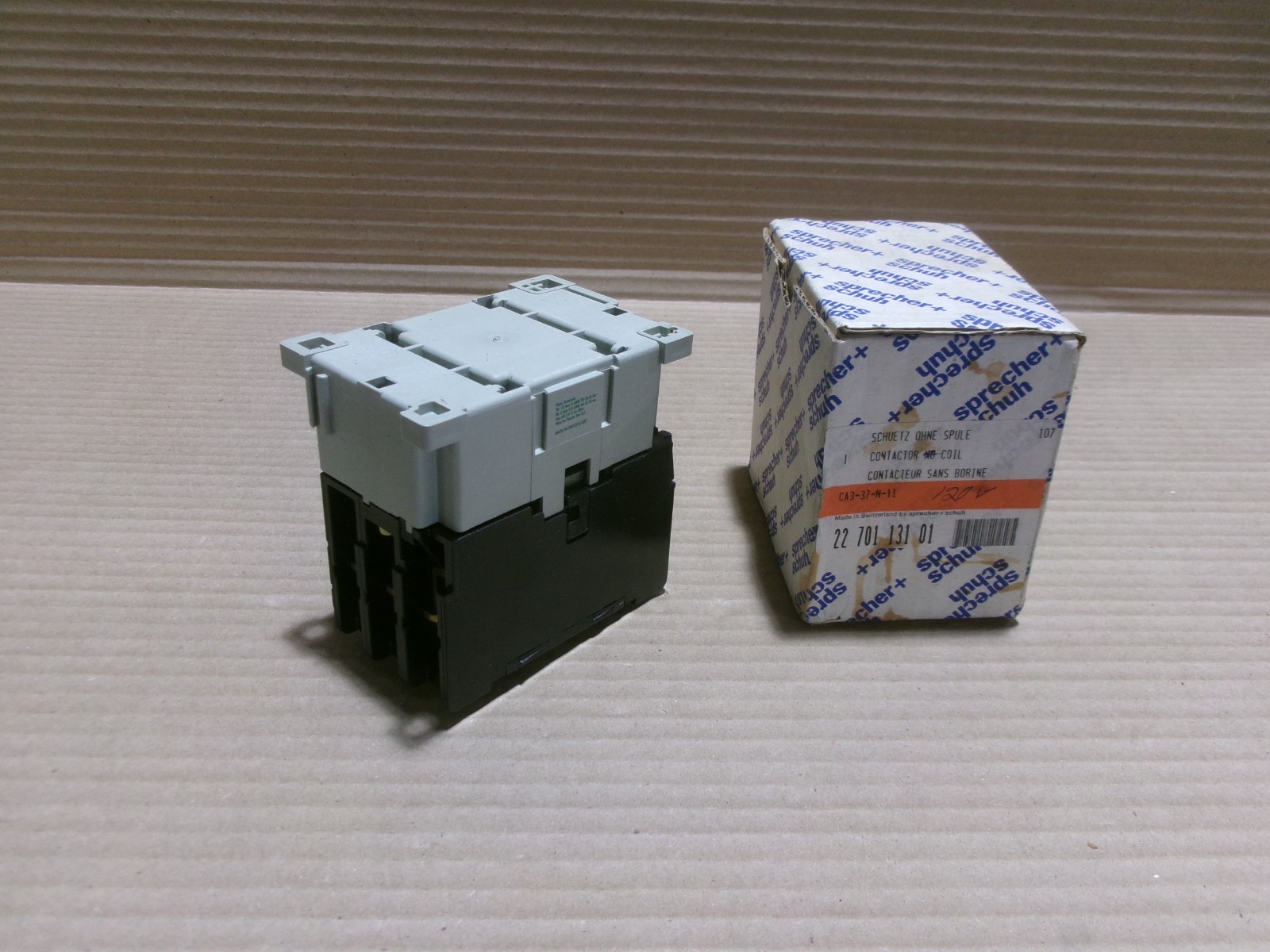 Sprecher + Schuh CA3-37-N-11 Contactor Coil 120V/60Hz / 110V/50Hz AK