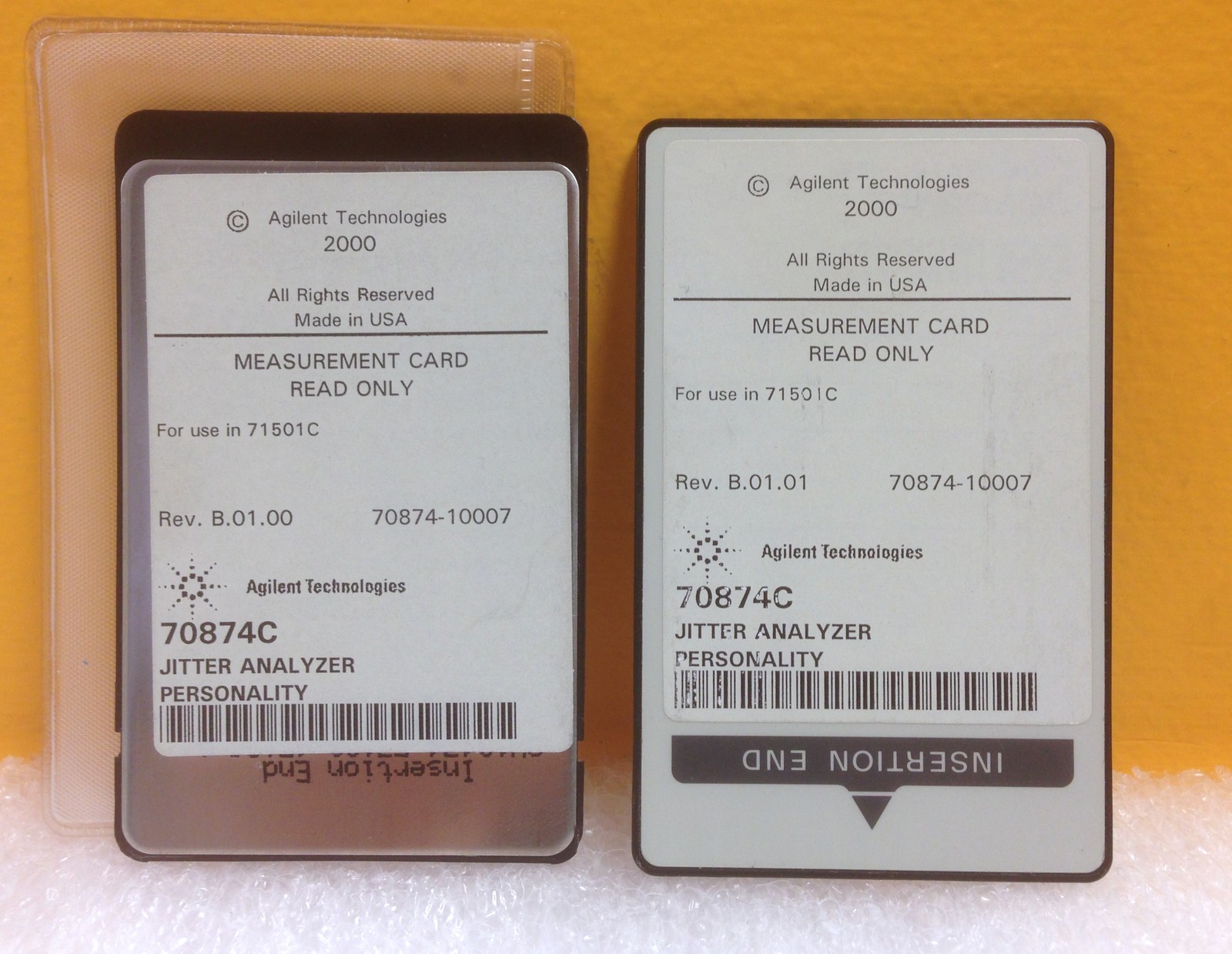 Agilent 70874-10007 (7078C) Jitter Analyzer Measurement Card Rev. B.01.00