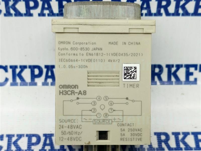 Lot2 pcs Omron H3CR-A8 H3CRA8 Temperature Controller 24-48VAC 50/60Hz 12-48VDC