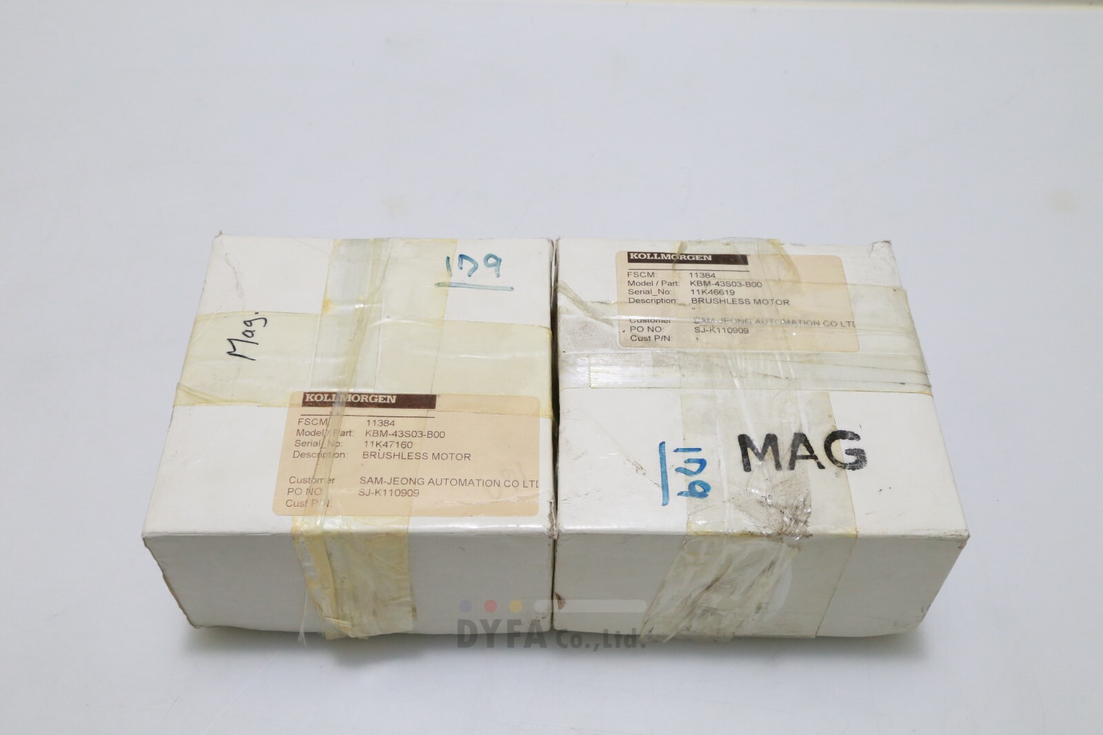 KOLLMORGEN NIB Old KBM-43S03-B00 FSCM:11384 BRUSHLESS MOTOR ELEC-I-1996=9B37