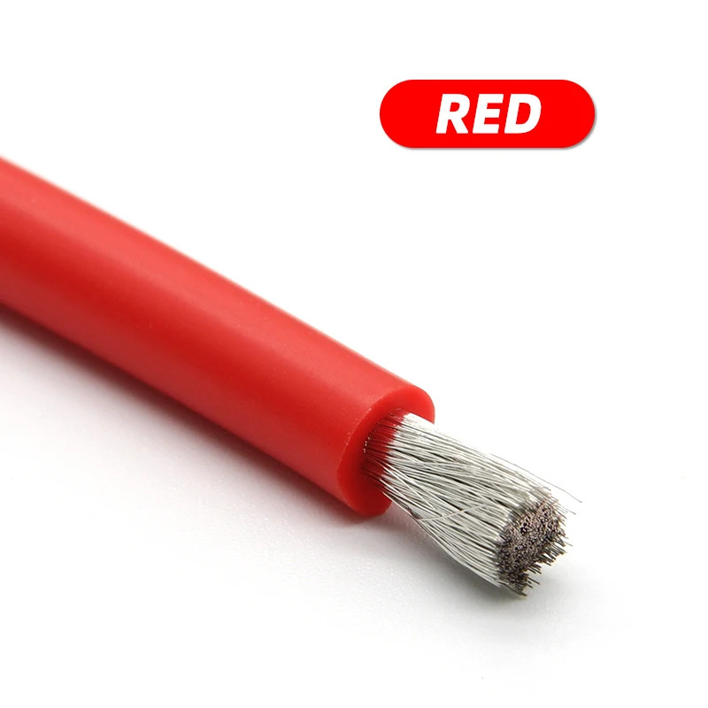 Car Battery Wiring Flexible Silicone Cable Heat-Resistant Durble Electrical Wire
