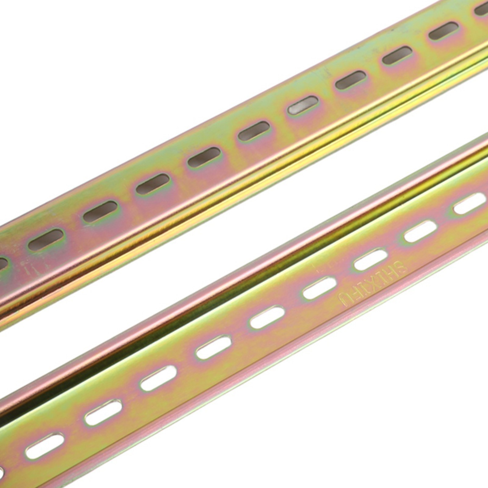 DIN Rail Slide Rail for 2 Pieces 35mm Wide Aluminum For Circuit Breaker Fixing