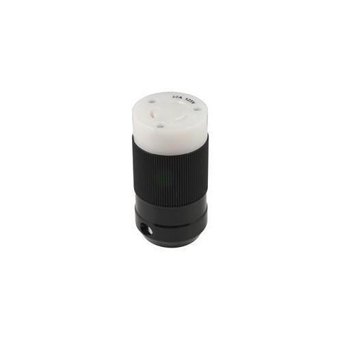 Marinco Power Products 205C, 125 VAC 1-Phase, 20 A, Locking Connector, 1 pc