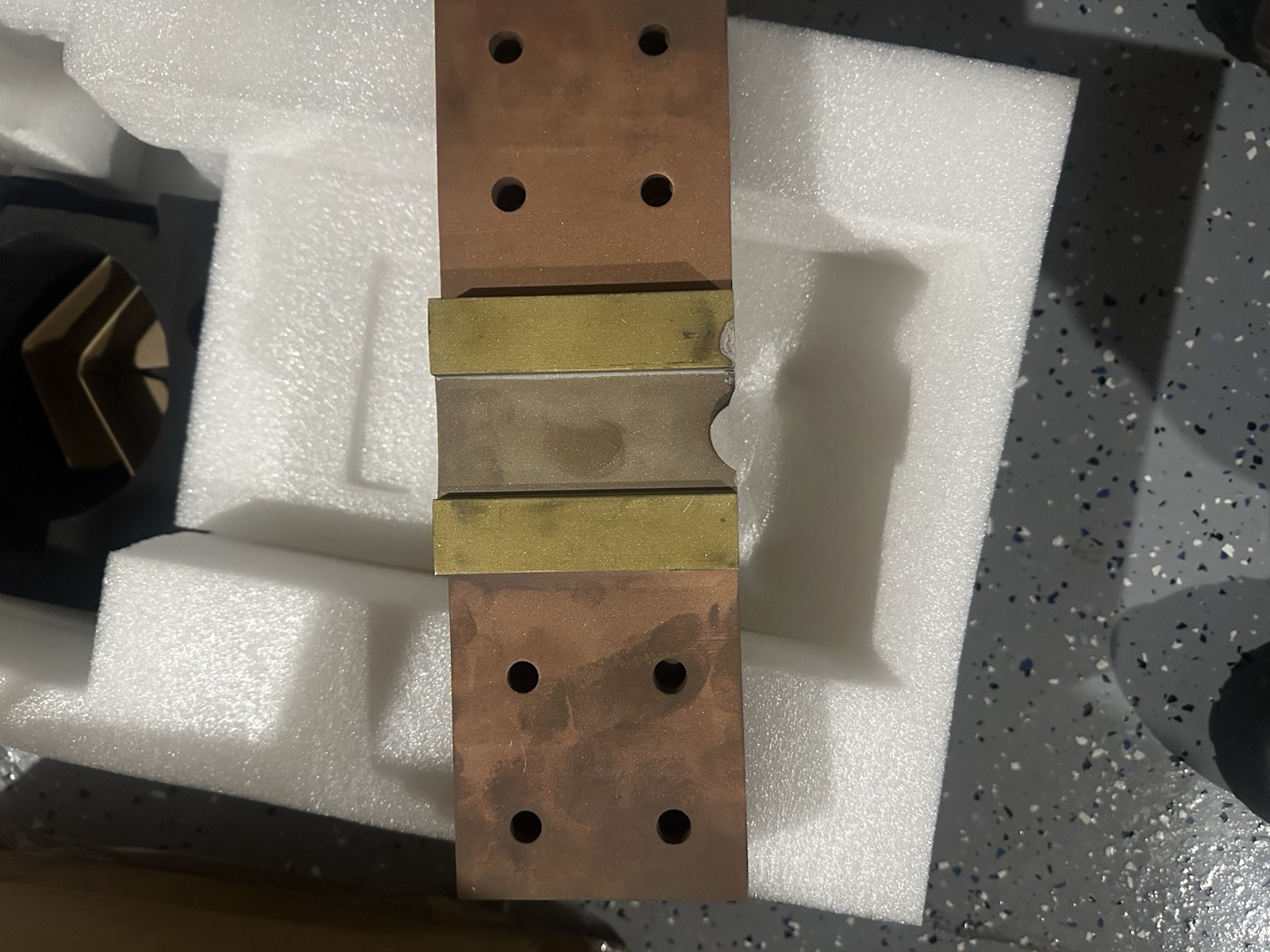 Empro F 4000 50 Shunt 4000 Amp DC Busbar Shunt, 50mV Output, High-Accuracy 4000