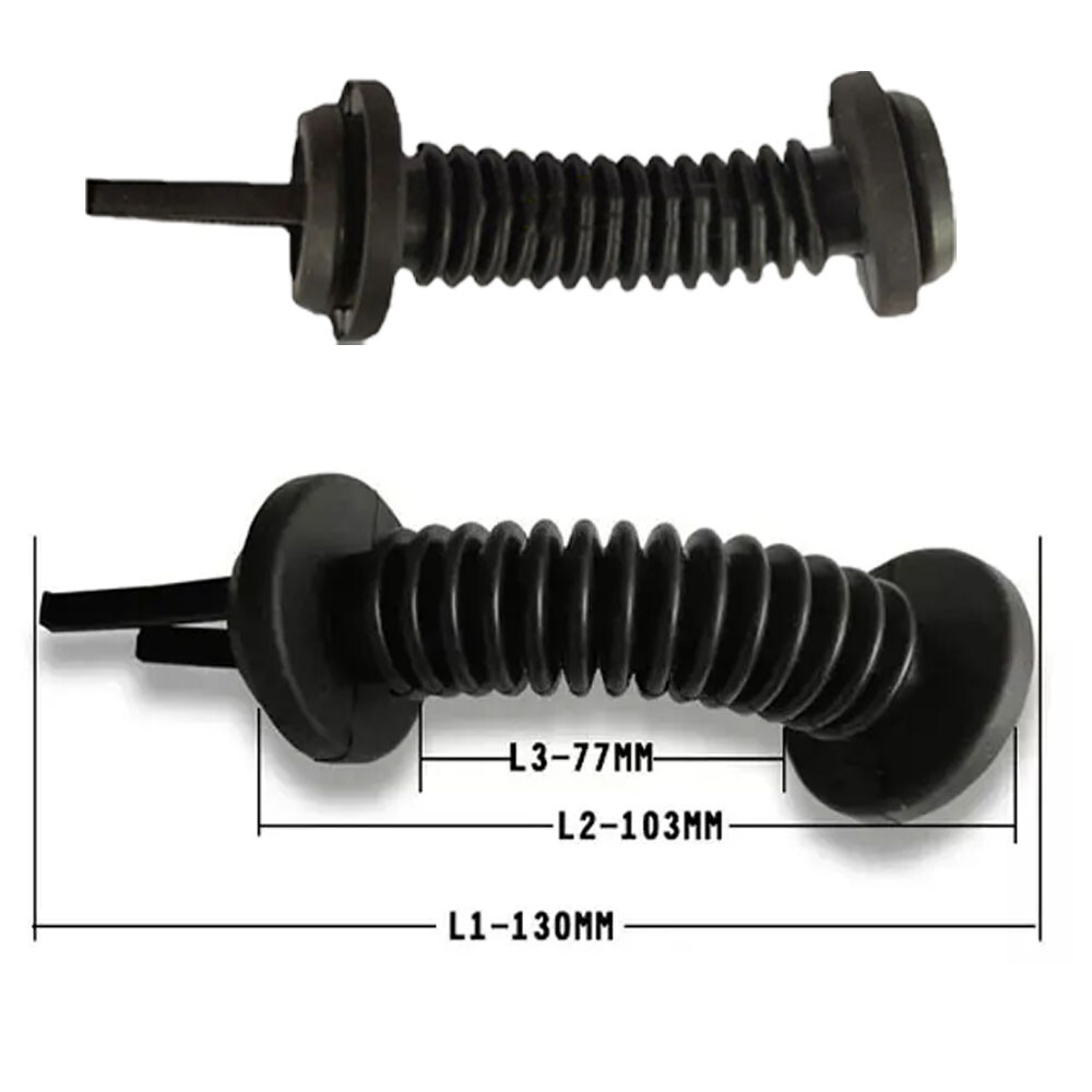 30mm*30mm Car Harness Wiring Door Tube Rubber Sleeve Dust-proof Tube HOT