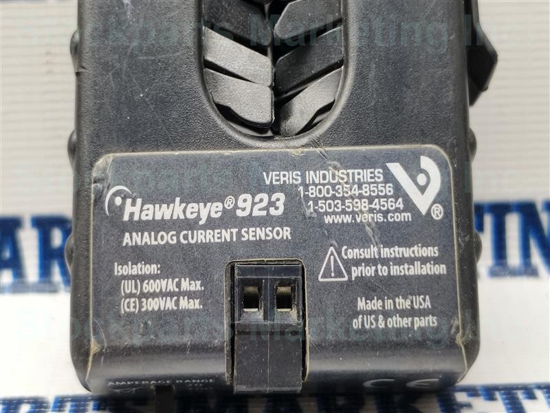 LOT 2 PCS. Veris Hawkeye 923 Analog Current Sensor 0-10VDC FAST SHIPPING!