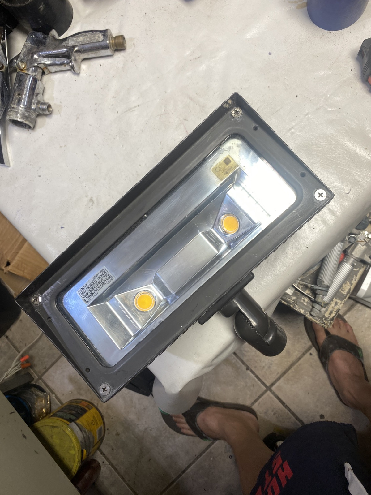 RAB LIGHTING FFLED39Y LED Floodlight 44W 120V (4 PARTS) #6