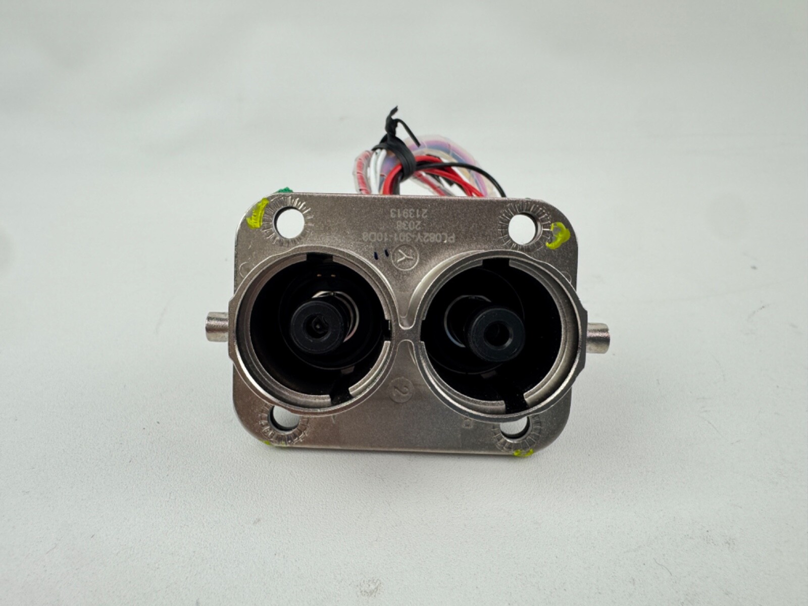 x(3) Amphenol PL082Y-301-10D8 EV Connectors 10MM 2 WAY RCP D8 BUSBAR HOLE Y KEY