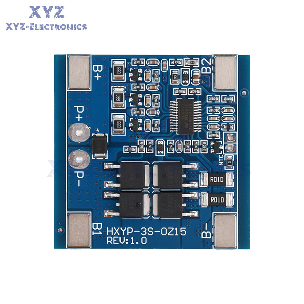 3S 12V 15/20/25/30A 18650 Li-ion Battery Protection Board 11.1V 12.6V Balanced