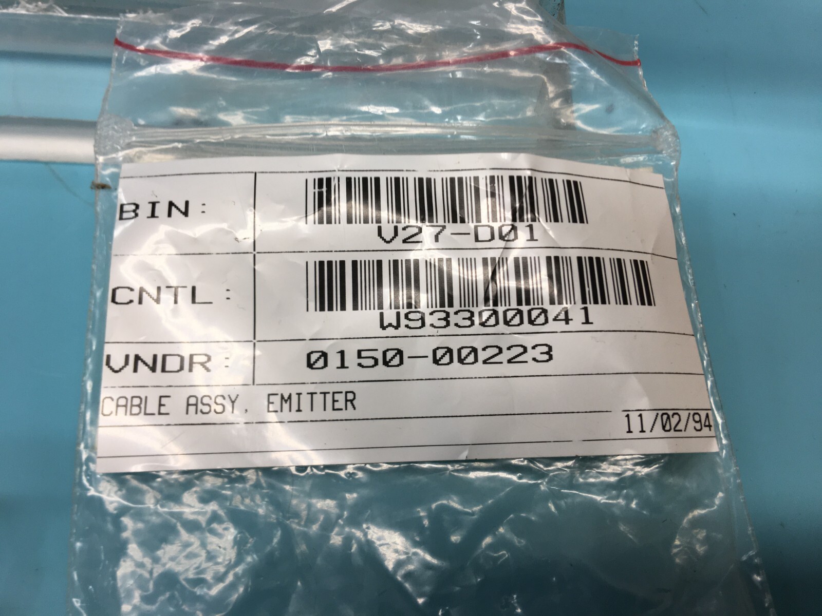 Applied Materials AMAT 0150-00223 CABLE ASSEMBLY, EMITTER, 187178
