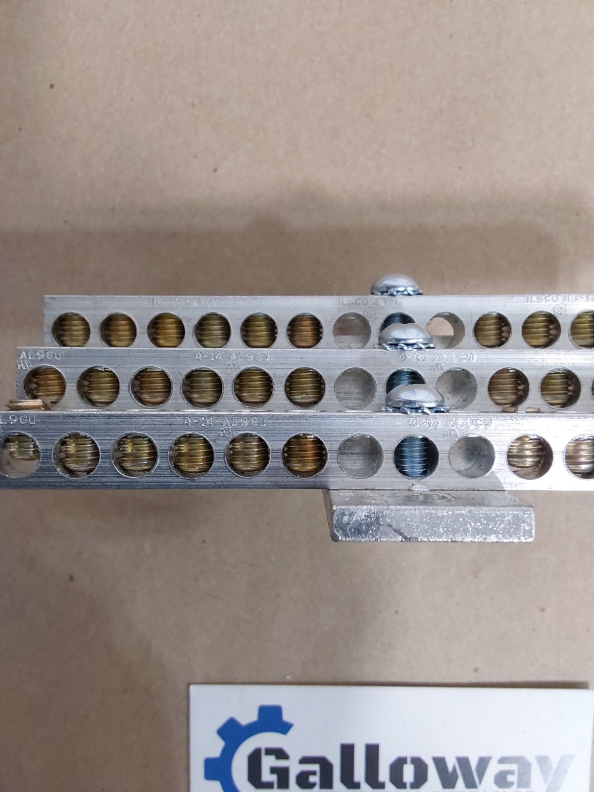 ILSCO NB-350-36 Neutral Bar 36 Taps 14-4AWG Taps 350MCM-6AWG