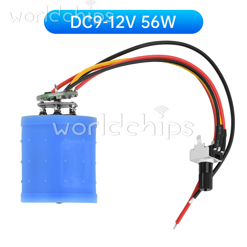 DC9V12V24V 100000RPM BLDC 3-Phase Ultra High Speed Brushless Motor W/ Driver Fan