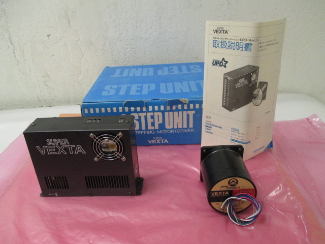 Super Vexta 5-Phase Step Unit, Stepping Motor & Driver UPH599H-A UDX5128 401038