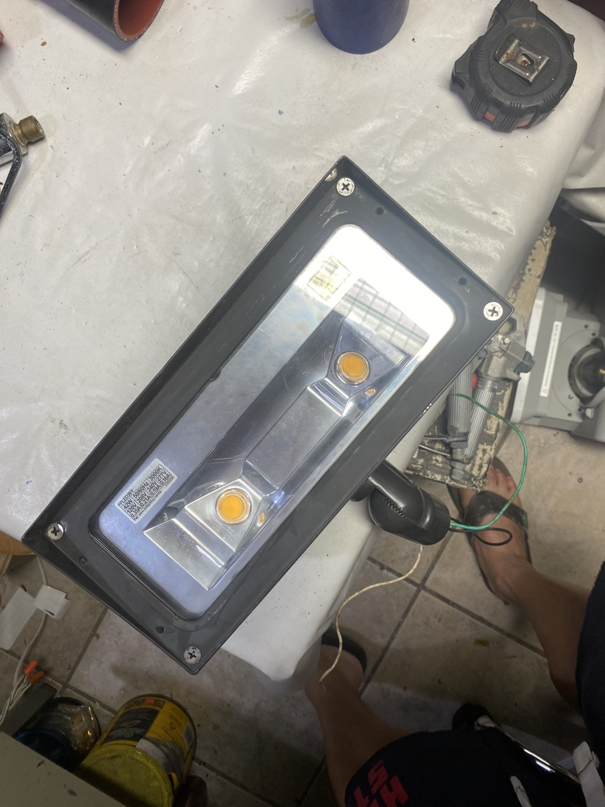 RAB LIGHTING FFLED39Y LED Floodlight 44W 120V (4 PARTS) #10