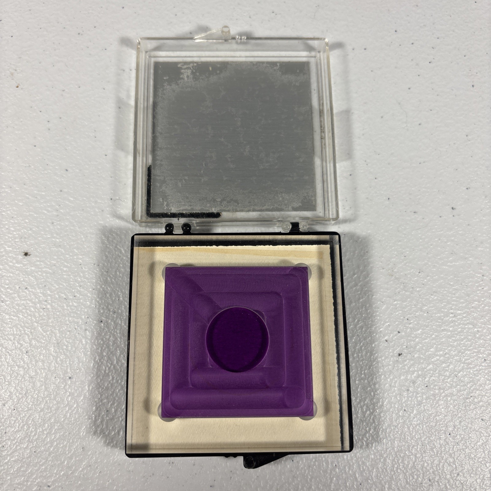 NBS Standard Reference Material 1862 Aluminum Block V122 Violet Conductivity