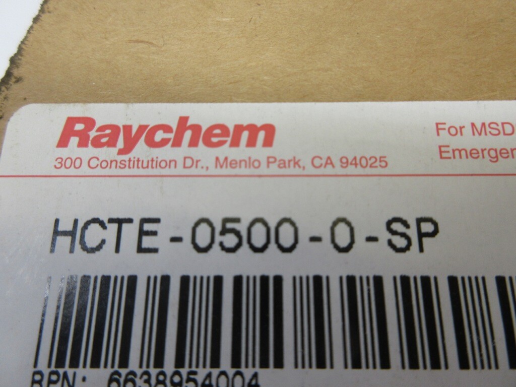 RAYCHEM HELICAL CONVOLEX TUBING, HCTE-0500-0-SP, 0.5″ DIAMETER, 100 FT ROLL