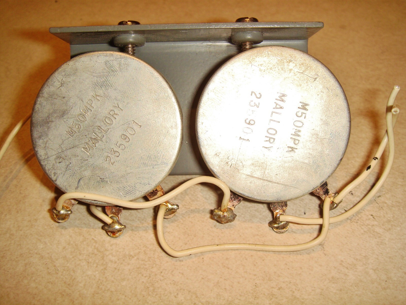 M50MPK – MALLORY CAPACITOR x 2