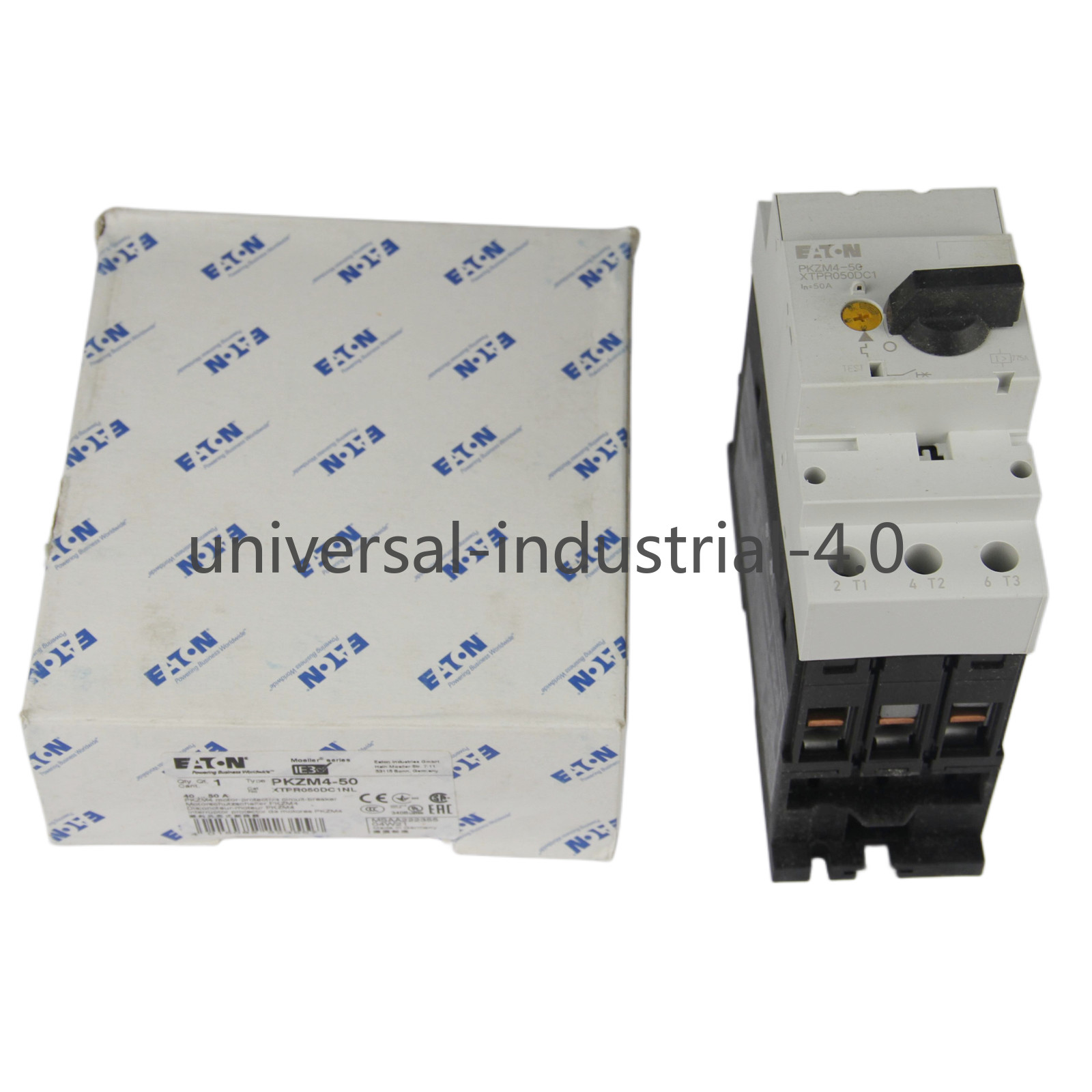 New In Box EATON MOELLER PKZM4-50 Motor Circuit Breaker