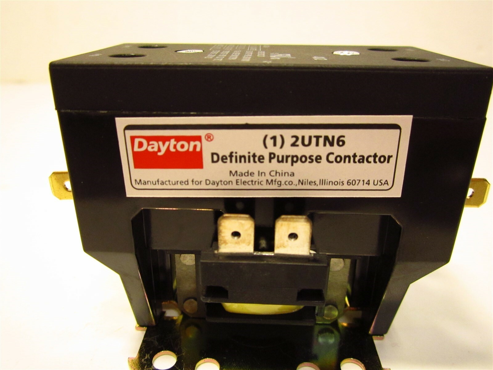 Definite Purpose Open Enclosure Contactor 240VAC, 40 Amps, 2 Poles