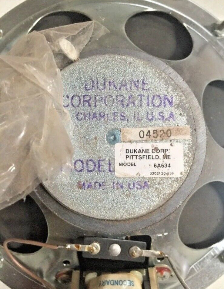 ⚡️Edwards 6000-S-8-25/70 Baffled Speaker Assembly