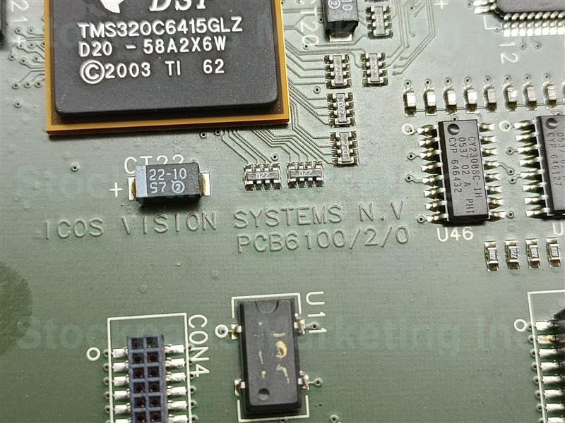 ICOS Vision Systems PCB6100/2/0 MVS6102/2/0/3 Board Fast Ship 30Days Warranty