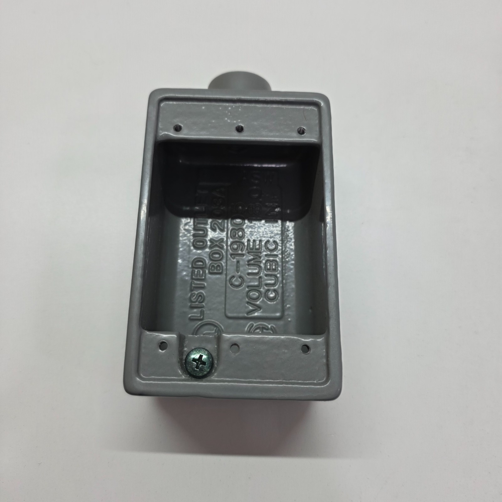 KILLARK CAT NO: FST-1MWW – 1/2″ CAST IRON DEVICE BOX NEW IN BOX