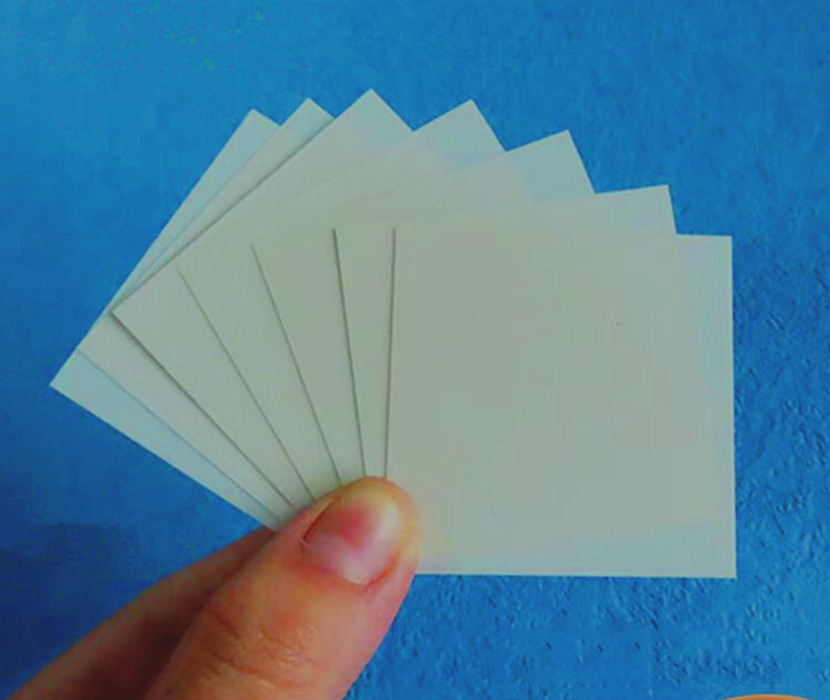 New Aluminum Nitride Ceramic Sheet Heat Sink Pads ALN Ceramic Gasket