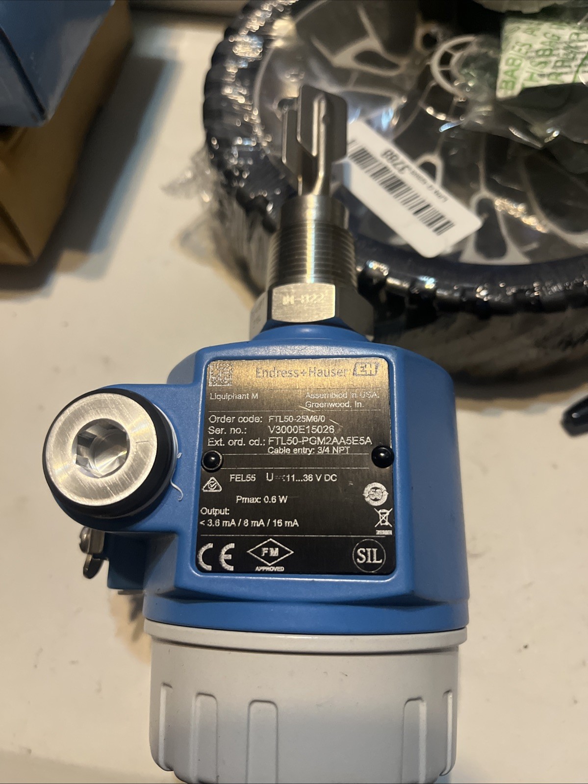 ENDRESS & HAUSER FTL50-25M6/0 / FTL50-PGM2AA5E5A. (NEW IN BOX)