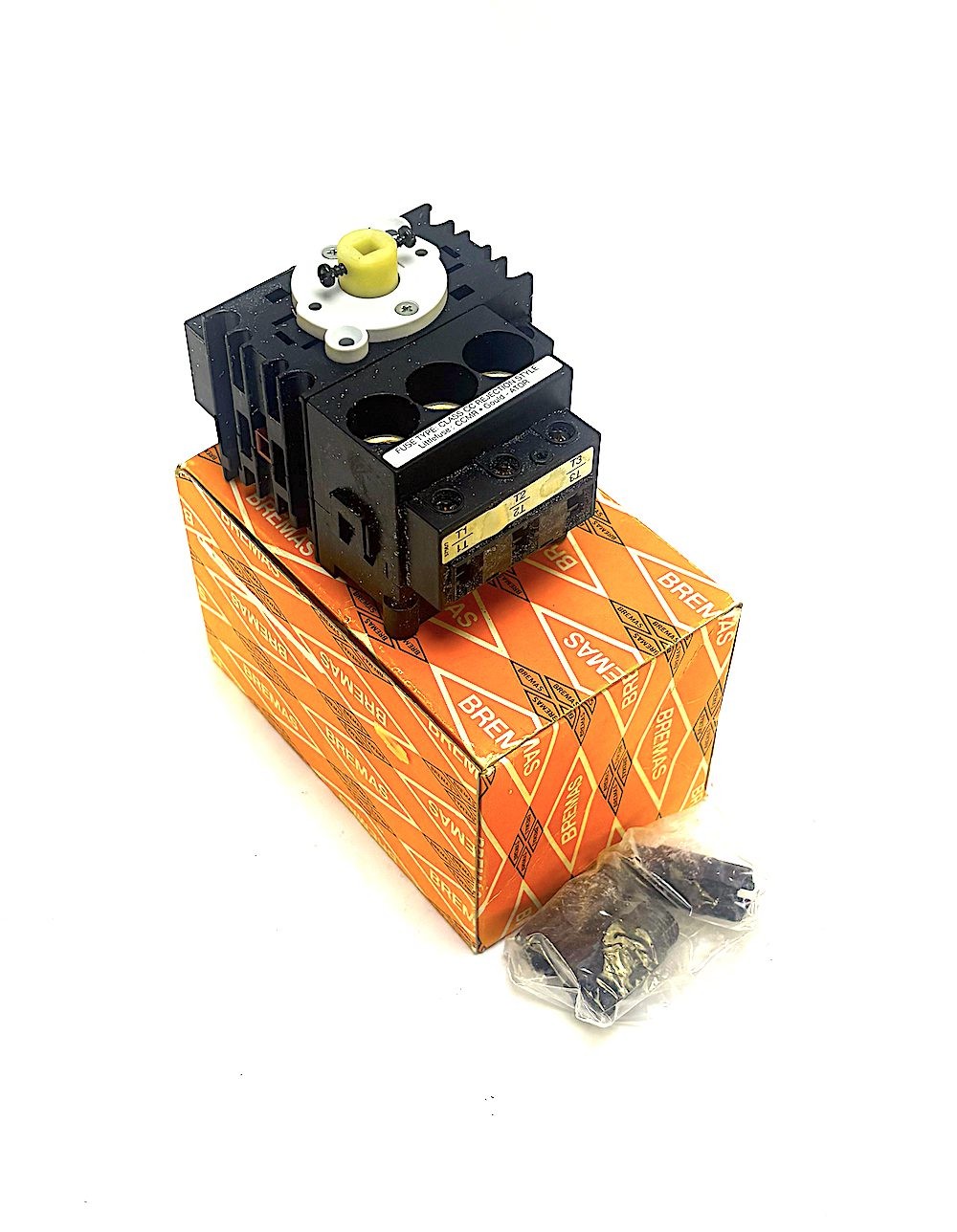 Bremas 4Pole 30Amp 600Vac Rotary Fusible Disconnect Switch (New)