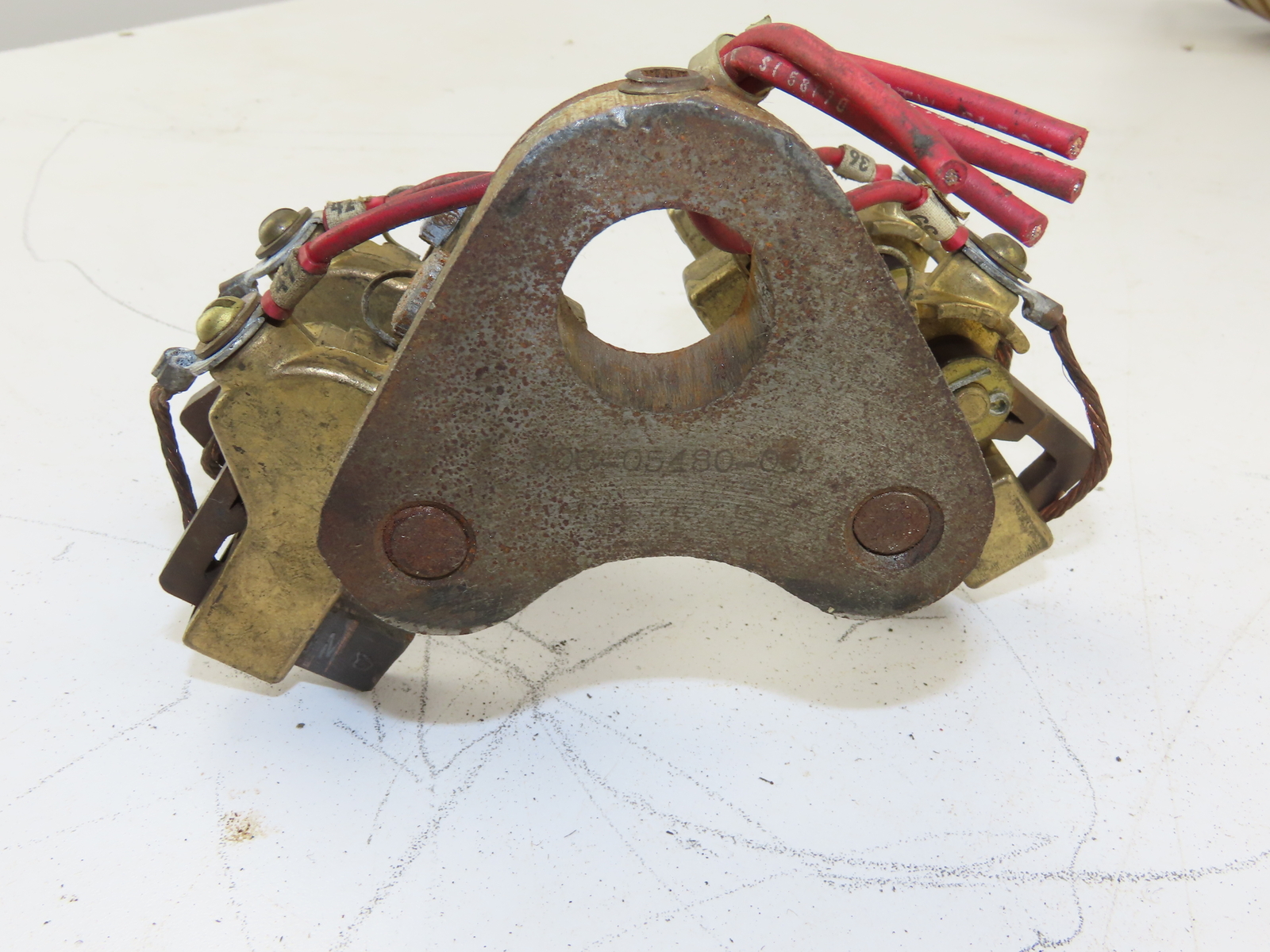 Large G&L Slip Ring Carbon Brushes 20HP 460Volt 3phase Electrical Contact 7Pole